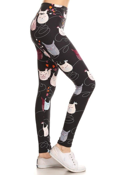 SLEEPING OWLS PREMIUM LEGGINGS