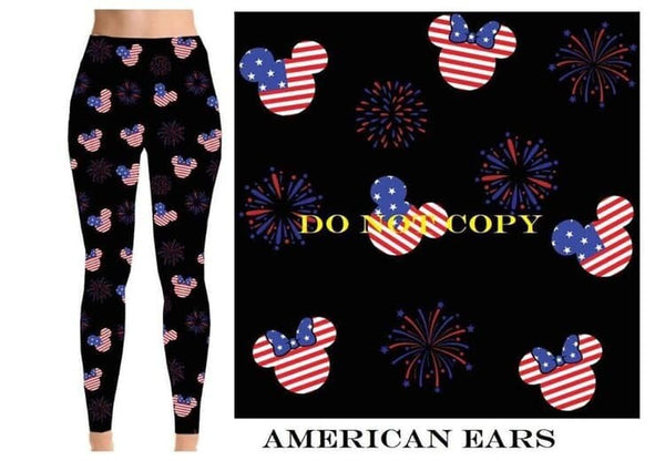 USA Ears Leggings
