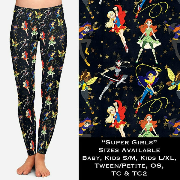 Super Girl Leggings (Kids)