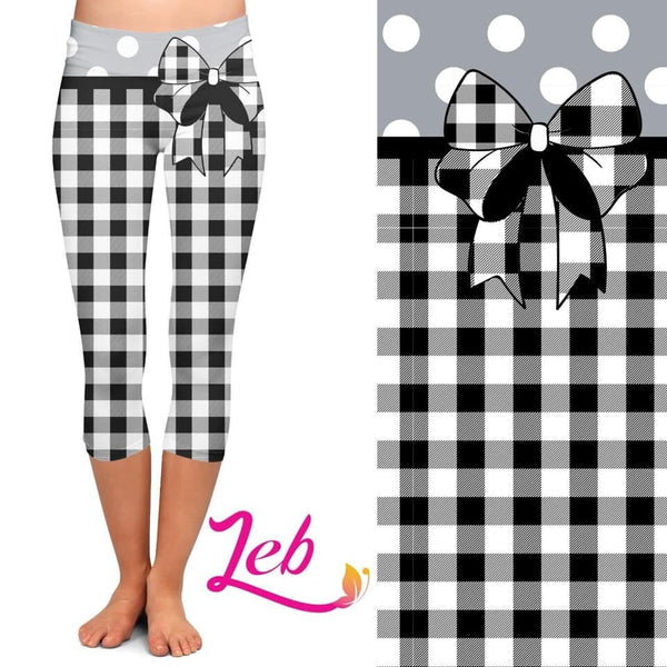 BLACK BOW CAPRI (Kids)