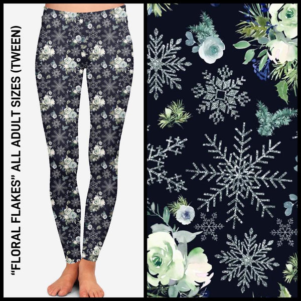 FLORAL SNOWFLAKES
