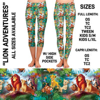 LION ADVENTURES LEGGINGS