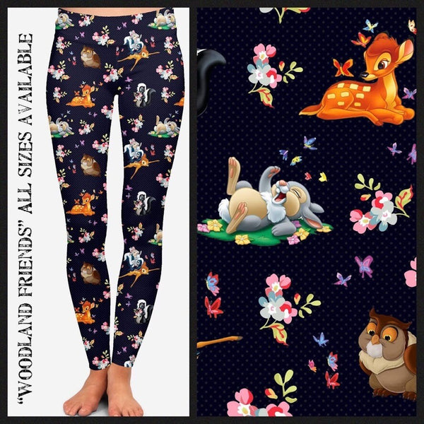 Woodland Friends Leggings (Kids)