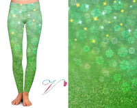 Lucky In Glitter Leggings