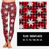PLAID SNOWFLAKES