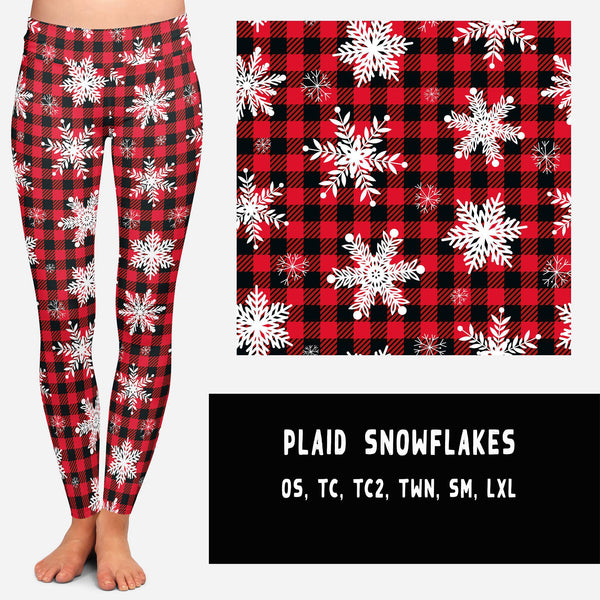 PLAID SNOWFLAKES