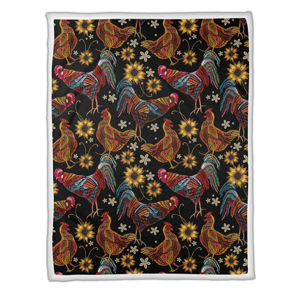 MINKY BLANKET - CHICKEN