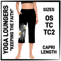 BLACK YOGA CAPRIS