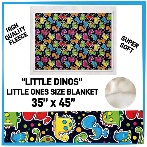 LITTLE ONES - DINOSAUR BLANKET