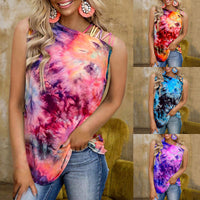 TIE DYE SLEEVLESS TOP