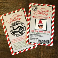 SANTA/ELF ID CARDS
