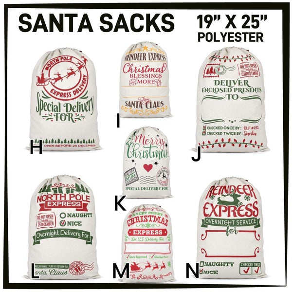 SANTA SACKS