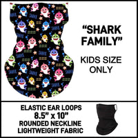 BABY SHARK KIDS MASK (EAR LOOPS)