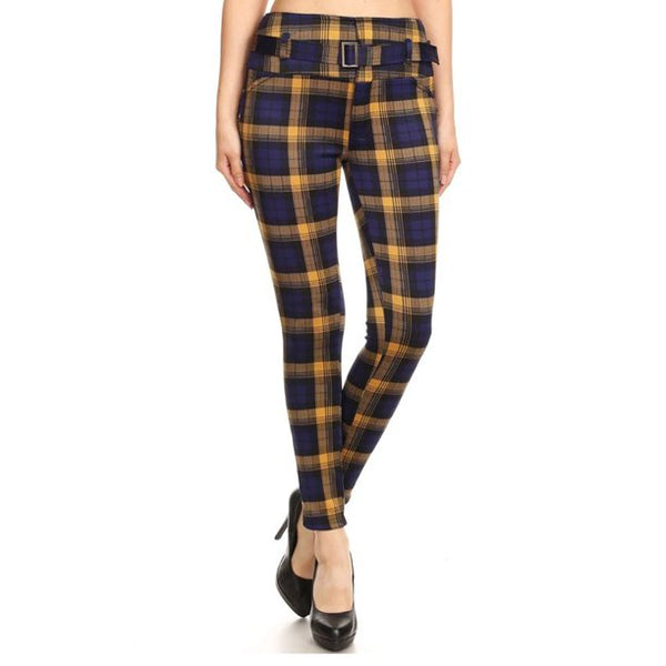 PREMIUM PLAID TREGGINGS