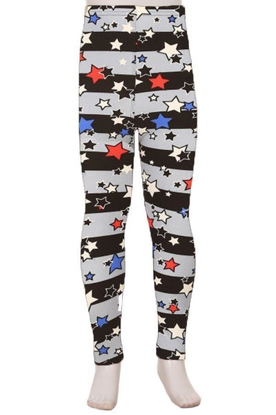 BOLD STRIPES KIDS PREMIUM LEGGINGS