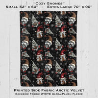FLEECE BLANKET - COZY GNOMES