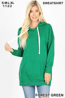 KELLY GREEN HOODIE
