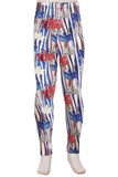 PATRIOTIC MAPLE KIDS PREMIUM LEGGINGS