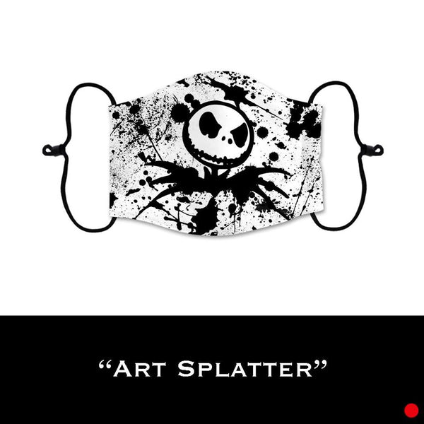 ART SPLATTER JACK FACE MASK