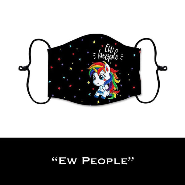 UNICORN EW PEOPLE FACE MASK