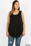 PLUS RELAXED TANK - ASST COLORS