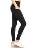 SOLID POCKET LEGGINGS