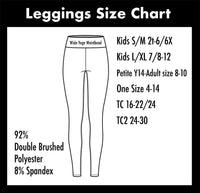 WHITE FLORAL PREMIUM LEGGINGS